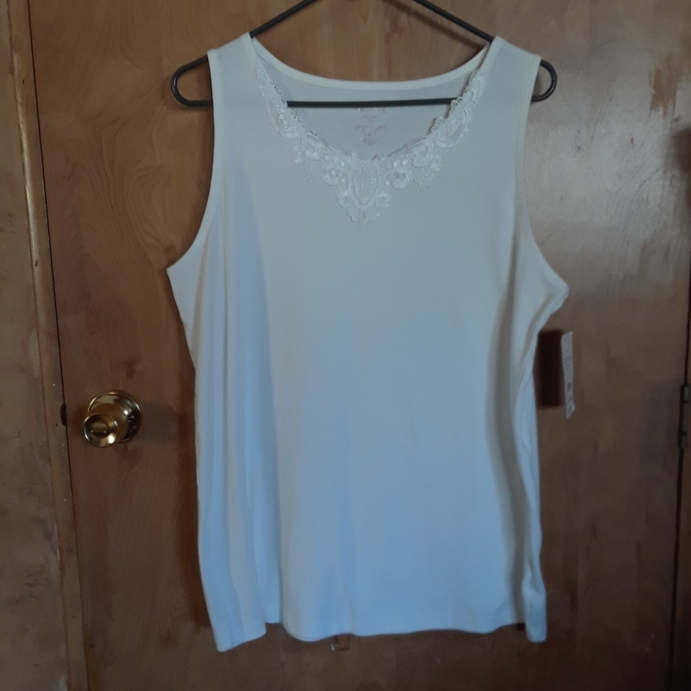 White Tank Top